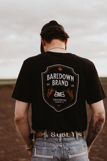 Crest- Black T-Shirt