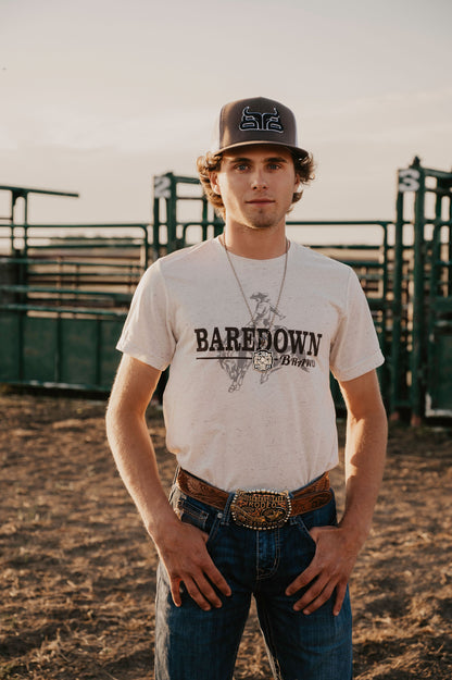 Bronc- Heather Natural T-Shirt