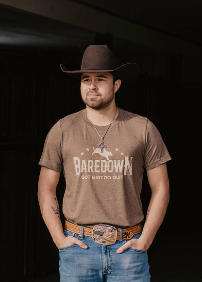 Got Grit- Brown T-Shirt