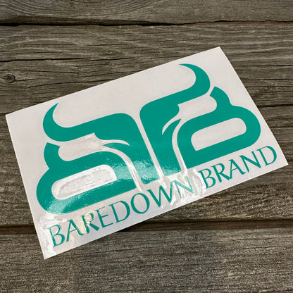 Large Baredown Decal