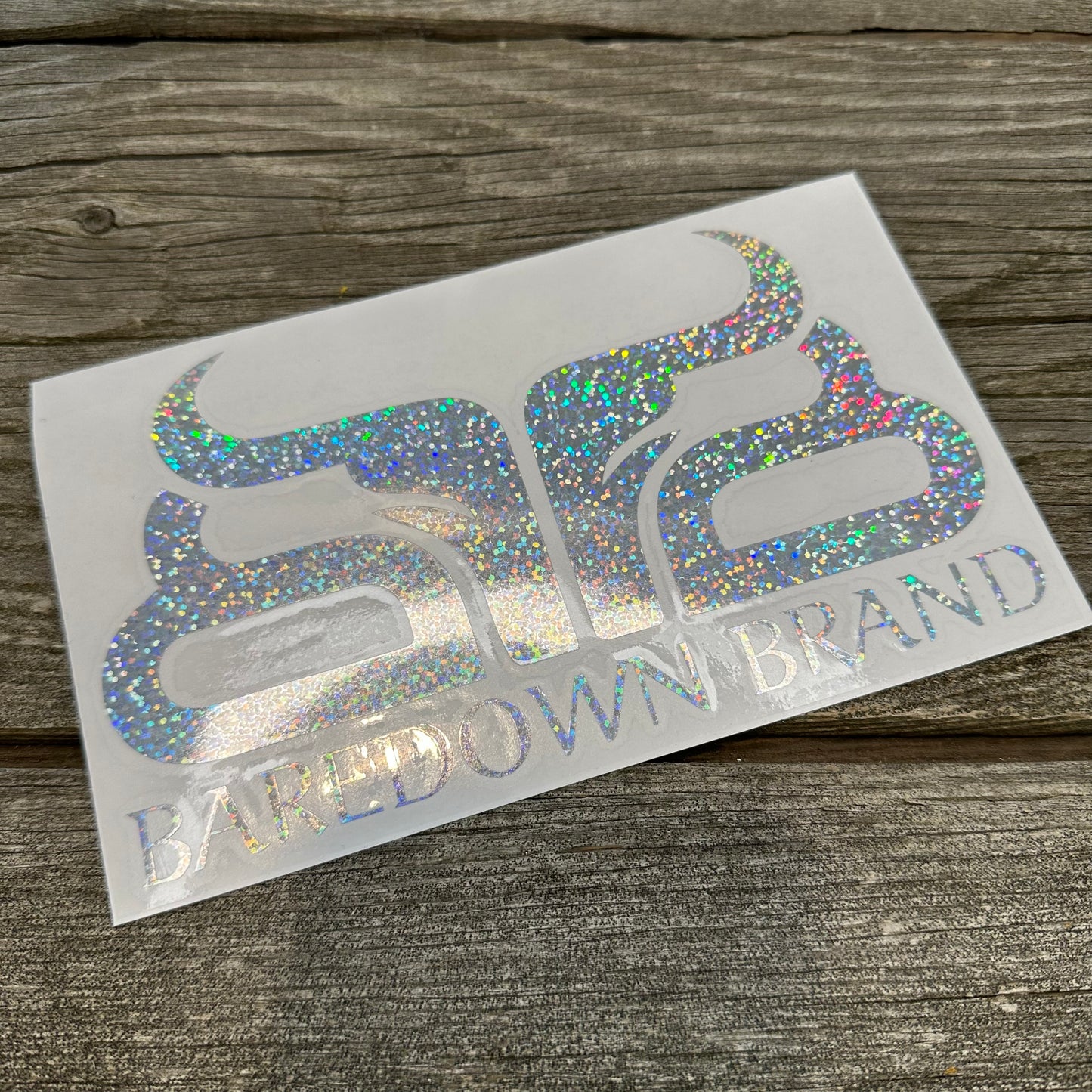 Large Baredown Decal