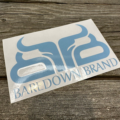 Large Baredown Decal