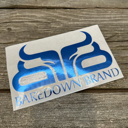 Large Baredown Decal