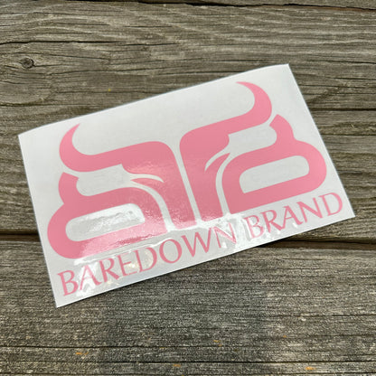 Large Baredown Decal