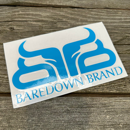 Large Baredown Decal