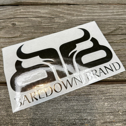 Large Baredown Decal