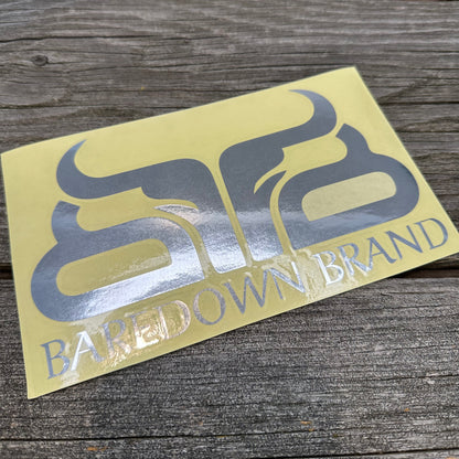 Large Baredown Decal