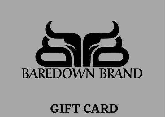 Baredown Brand Gift Card