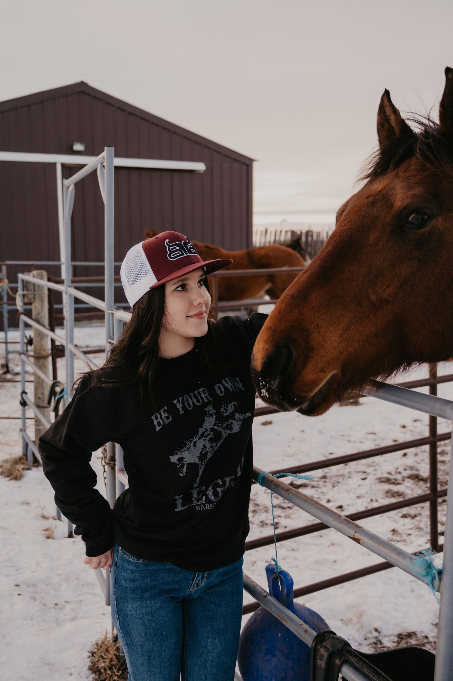 Legend- Black Crewneck