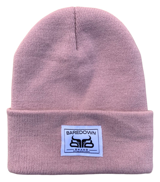 Dusty Rose Classic Beanie