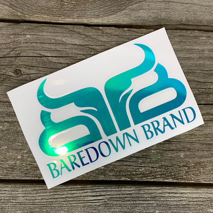 Large Baredown Decal