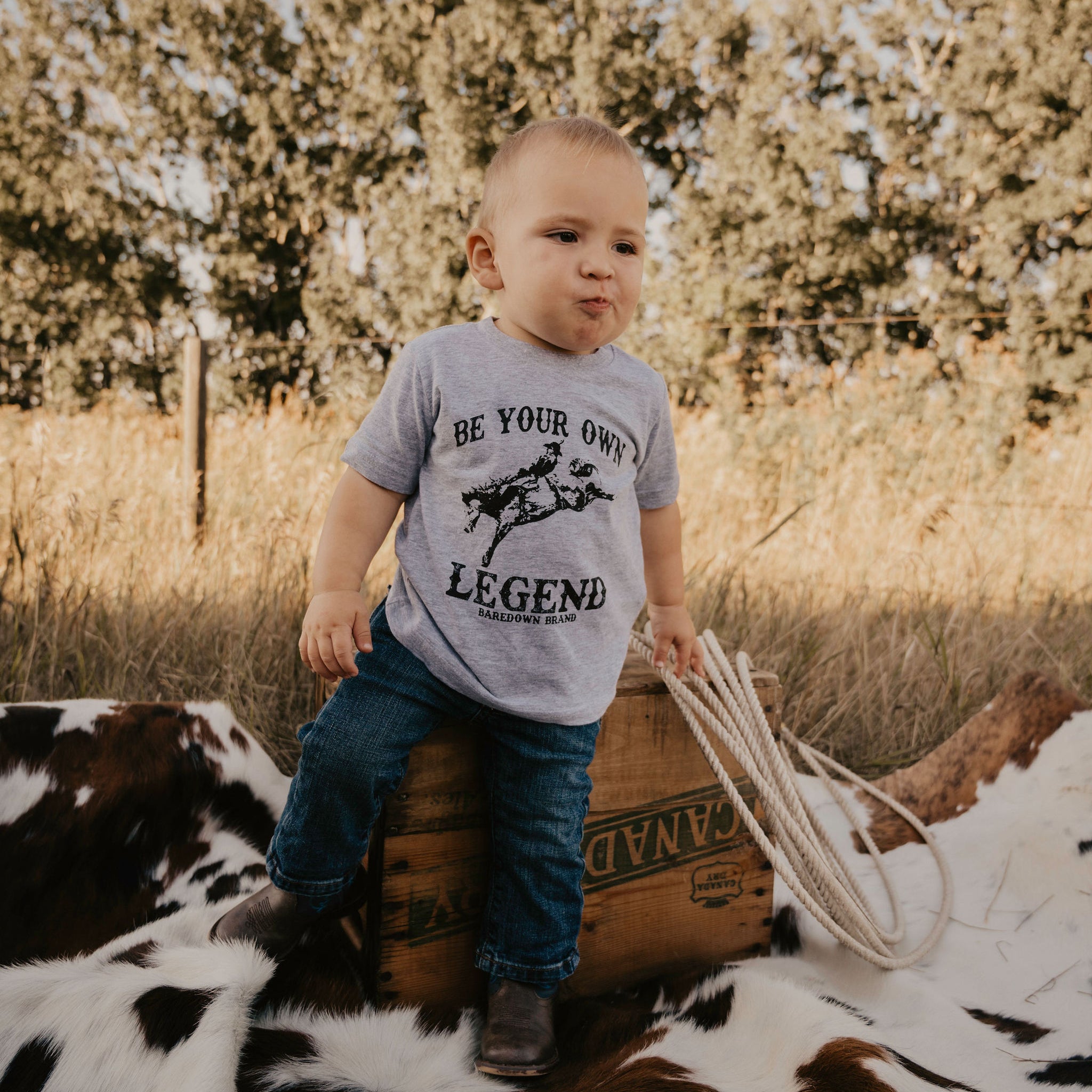 Toddler Grey Legend T-Shirt