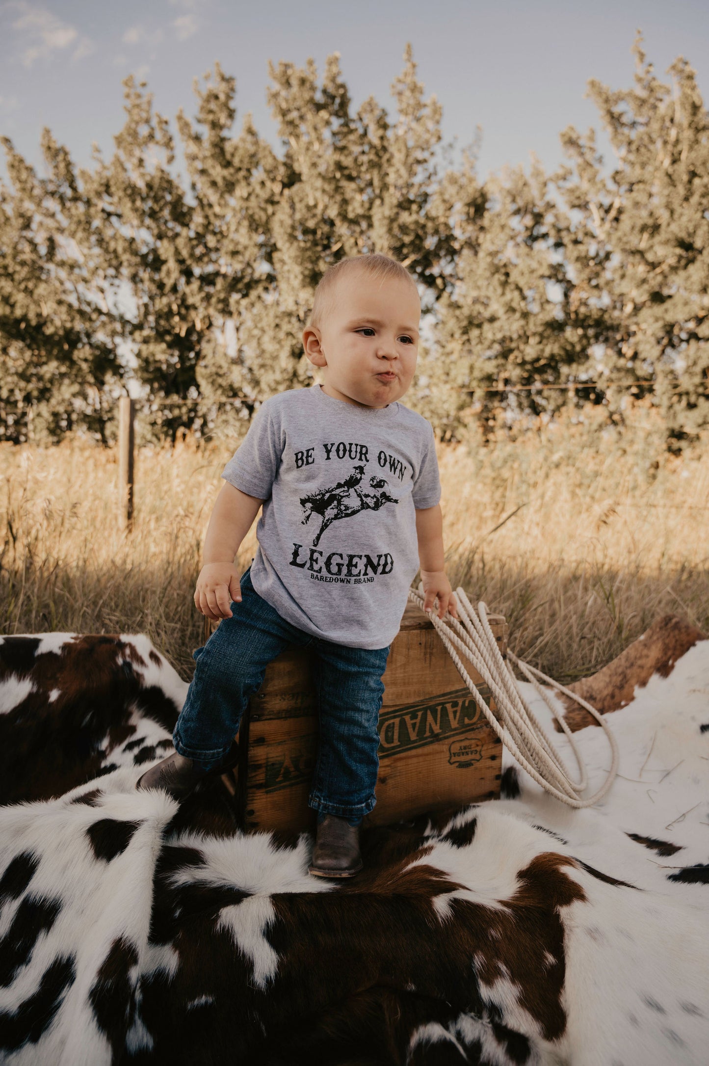 Toddler Grey Legend T-Shirt