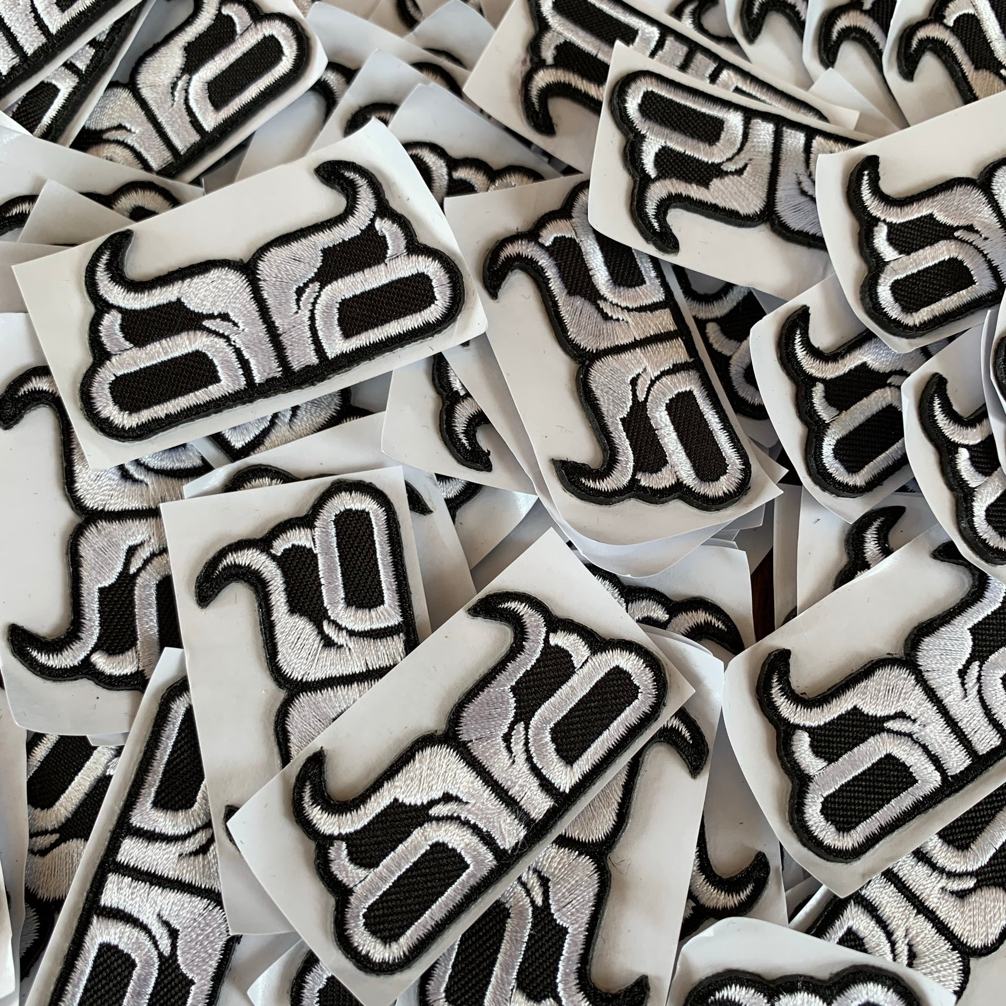Logo Embroidered Stick-On Patch