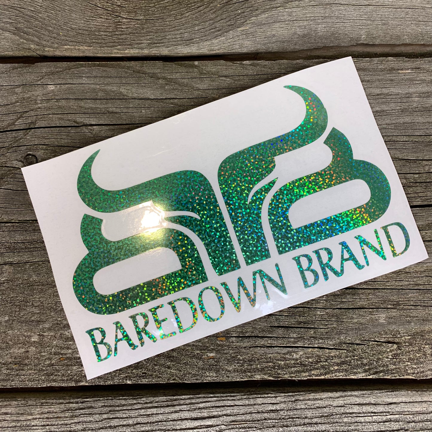 Large Baredown Decal